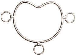 KAVALKADE 3 vagy 4 gyűrűs zabla ló számára Kavalkade kavalbit szürke