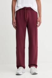 HUGO BOSS pamut melegítőnadrág - burgundia XL