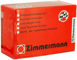 Zimmermann 10990.107. 1 Fékpofák készlet