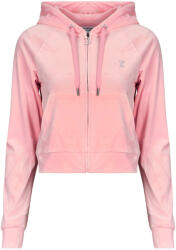 Juicy Couture Bluze îmbrăcăminte sport Femei Madison Classic Velour Hoodie With Juicy Logo Juicy Couture roz EU L