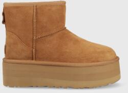 Ugg hócipő Classic Mini Platform - barna Női 41