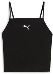 PUMA Női bordás top Puma Wardrobe Essentials fekete
