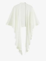 Bonprix Univerzális Fehér Poncsó Sál