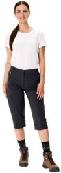 VAUDE Női nadrág VAUDE Farley Stretch Capri III fekete