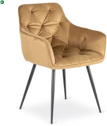 Mebel Elite Mustár Bársony Étkezőszék. MODESTO Belföldi Raktárról