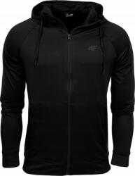 4F Kapucnis Pulóver Férfi Funkcionális Kenguru 4F Fekete H4Z22 BLMF350 20S R S (B21267)