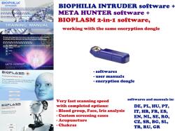BIOPHILIA Softuri si stick USB de encriptare pentru soft Biophilia Intruder NLS, pentru soft Meta Hunter NLS si pentru soft Bioplasm 2 in 1 NLS (DUCBINTNLSMTHB21)