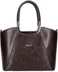 Karen 9251 bis barna virág rostbőr táska