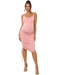 Shein M-es Kismama Ruha Húzózsinórokkal