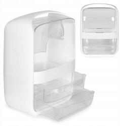  Kozmetikai rendszerező doboz fiókokkal fehér (PJJMSB003-01)