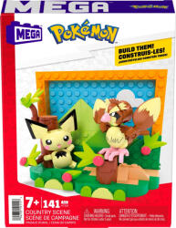Mega Bloks Pokémon - Pokémon párbaj építőjáték készlet (HTJ04)