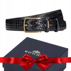 WITTCHEN Öv férfi bőr Wittchen 101-8M-202-1 fekete, fonott hatású M (101-8M-202-1)