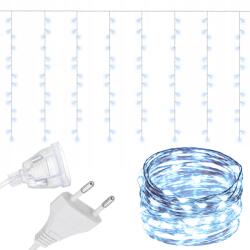 Decortrend 200LED Lámpa Fényfüggöny 0, 6x3M Hideg Fehér (SD357)