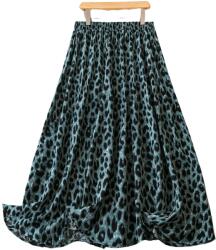 Shein 3XL-ES Leopárdmintás Gumis Derékpánt