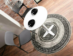  BT002 Kerek Bárasztal MDF Fehér Matt (SIG-BT002BFI60)