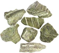  Crisolit Natural Brut - 35-48 x 24-29 x 14-18 mm - Lumina Verde a Reinnoirii - ( XL) - 1 Buc