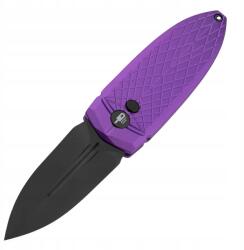 Bestech Knives Bestech Ququ összecsukható kés, lila alumínium markolat, fekete DLC bevonatú 14C28N penge, Gogo tervezés (BG57B) (5905247676344)