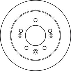 TRW DF4923 Féktárcsa (1db)