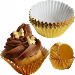 Decortrend 100X Papír Muffin Formák Muffin Papírok (5403551-GOLD)
