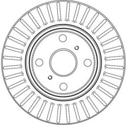 TRW DF4058 féktárcsa (1db)