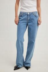 NA-KD Világoskék Farmer Nadrág Széles Szárú Magas Na-kd 34