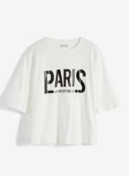 Bonprix 40/42 Póló Oversize Nyomott Mintás