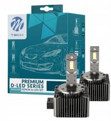 m-tech Xenon Izzó D1S Led 6000K 35W Canbus P&p