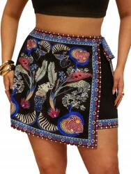Shein Xl-es Női Szoknya Hímzett Mintával