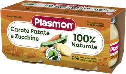 Plasmon Пюре моркови с картофи и тиквички 6+м 2х80г - bubu