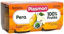 Plasmon плодово пюре круша 6+м 2х80г - bubu