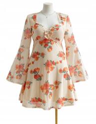 Shein XL Ruha Rövid, Virágmintás