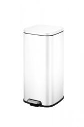 EKO-Europe EKO Кош за отпадъци с педал STELLA - 30л - бял (EKO 938430 - White)