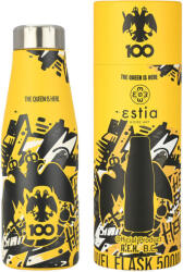 Estia Home Art Travel Flask Save the Aegean Reciclabil Sticlă Termos Oțel Inoxidabil Fără BPA 500ml AEK BC Edition The Queen Is Here 00-27209 (00-27209)