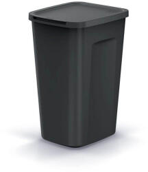 Prosperplast Coș de gunoi COMPACTA Q FLAP PLUS reciclat negru, volum 50l Cos de gunoi