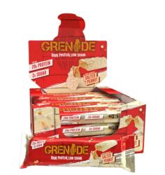 Grenade Protein Bars, White Chocolate Salted Peanut (EAN 5060221208123) - 12 x 60g