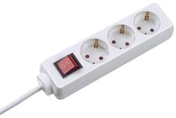  Prelungitor cu 3 prize, lungime 3m, cu intrerupator, 3x1, 5 (P3L3I)
