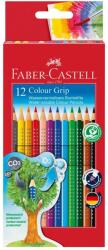 Faber-Castell Creioane colorate acuarela Faber-Castell Grip 12 culori (FC112412)