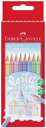 Faber-Castell Creioane colorate Faber-Castell 10 culori pastel (FC111211)