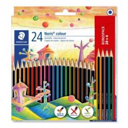 STAEDTLER Creioane colorate 24 culori Staedtler Noris Colour (ST-185-C24P)