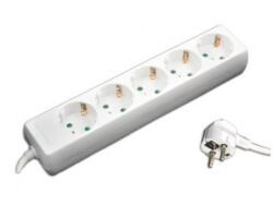  Prelungitor cu 5 prize, lungime 3m, 3x1, 5 (P5L3)