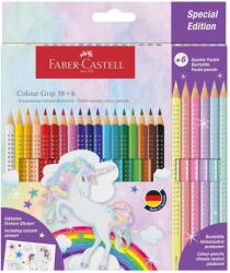 Faber-Castell Creioane colorate acuarela 18+6 culori Faber-Castell Grip 2001 Unicorn (FC201543)