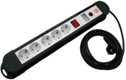  Prelungitor cu protectie 5 prize, lungime 3m, 3x1, 5, Vipex (VPX5234)