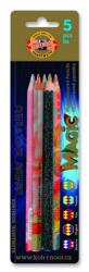 KOH-I-NOOR Creioane colorate multicolor Koh-I-Noor Magic 5 buc. /set (K3406-B)