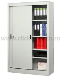  Dulap metalic H1900 cu 4 polite si usi glisante (DM301) Dulap arhivare