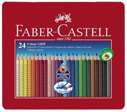 Faber-Castell Creioane colorate Faber-Castell Grip set 24 culori cutie metal (FC112423)