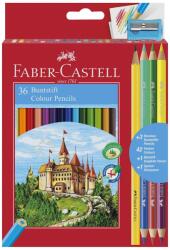 Faber-Castell Creioane colorate Faber-Castell 36+3+1 culori + ascutitoare (FC110336)