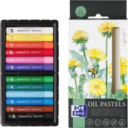 Oxford Creioane colorate cerate Jumbo Oxford Oil Pastels, 12 culori (400184262)