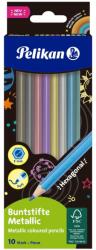 Pelikan Creioane colorate Pelikan 10 culori metalizate (701235)
