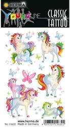 Herma Abtibild tatuaj unicorni, Herma (H-15630)