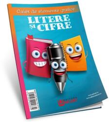 Unicart Caiet cifre si litere, 96 pagini (CC-1724CIFRE)